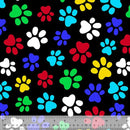 WHM Winterfleece New Paws - 50752-X Multi - Fleece