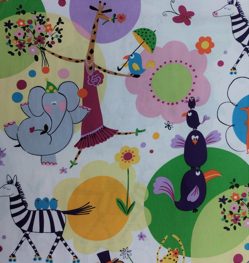 AH New Zoo Review 7765/A - Cotton Fabric