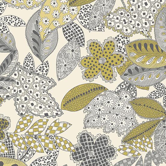 AND Frond A-481-LC - Cotton Fabric