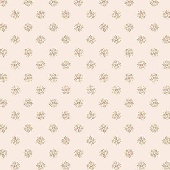 AND Petit Point - A-540-E Peach - Cotton Fabric