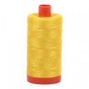 Aurifil Mako Cotton Thread 50 WT. Canary - MK50SP2120