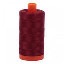 Aurifil Mako Cotton Thread 50 WT. Dark Carmine Red - MK50SP2460