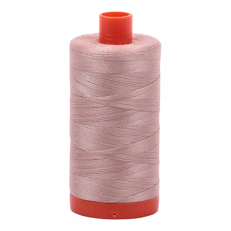 Aurifil Mako Cotton Thread 50 WT. Antique Blush - MK50SP2375