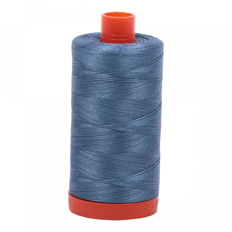 Aurifil Mako Cotton Thread 50 WT. Blue Grey - MK50SP1126