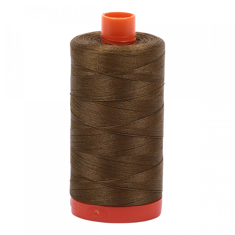 Aurifil Mako Cotton Thread 50 WT. Dark Olive - MK50SP4173