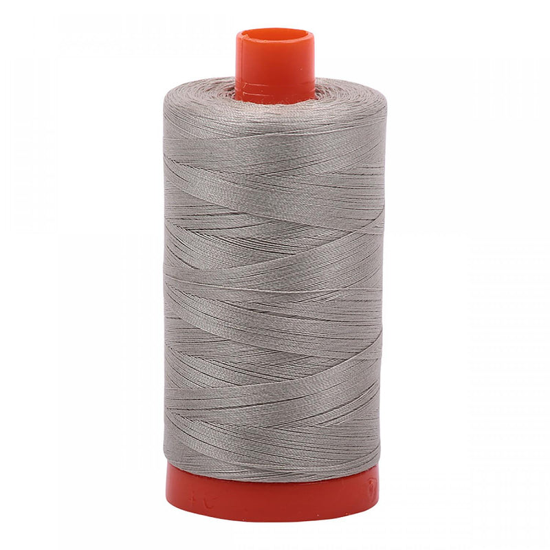 Aurifil Mako Cotton Thread 50 WT. Light Grey - A1050-5021