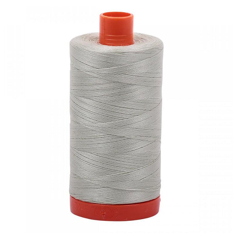 Aurifil Mako Cotton Thread 50 WT. Light Grey Green - MK50SP2843