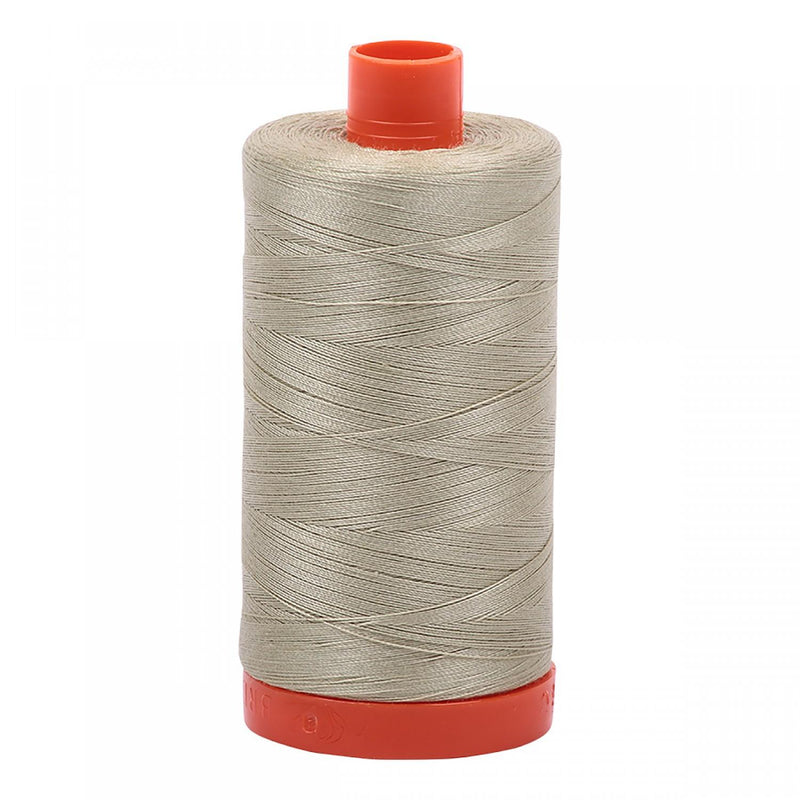 Aurifil Mako Cotton Thread 50 WT. Light Military - MK50SP5020