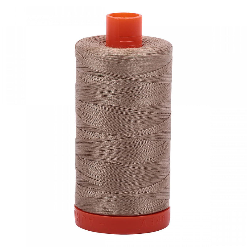 Aurifil Mako Cotton Thread 50 WT.  Linen - MK50SP2325