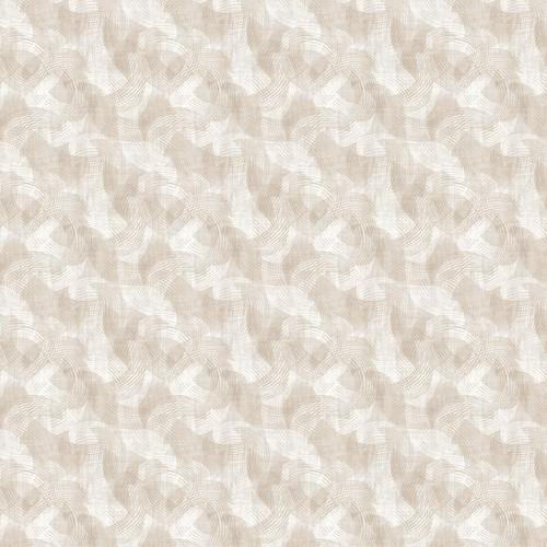 BLK Crescent 108" Textured Arcs - 2970-41 Ivory - Cotton Fabric