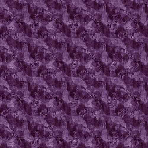BLK Crescent 108" Textured Arcs - 2970-55 Purple - Cotton Fabric