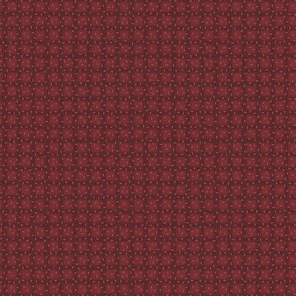 BLK Garden Club 2664-88 Red - Cotton Fabric