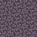 BLK Garden Club 2666-55 Purple - Cotton Fabric