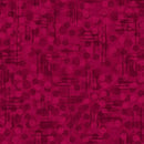 BLK Jotdot Wine 9570-87 Tonal Texture - Cotton Fabric
