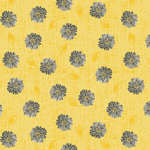 BLK Mellow Yellow 1968-44 Yellow - Cotton Fabric