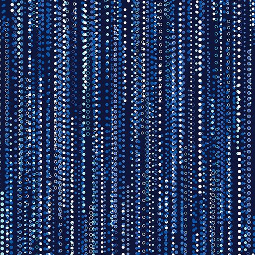 BTX Shimmering Twilight 12506P-57 Dark Blue - Cotton Fabric