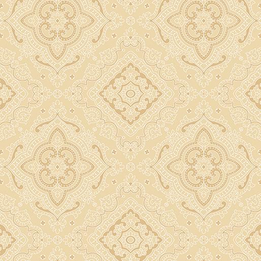 BTX The Drawing Room Tea Table - 17013-70 Beige - Cotton Fabric