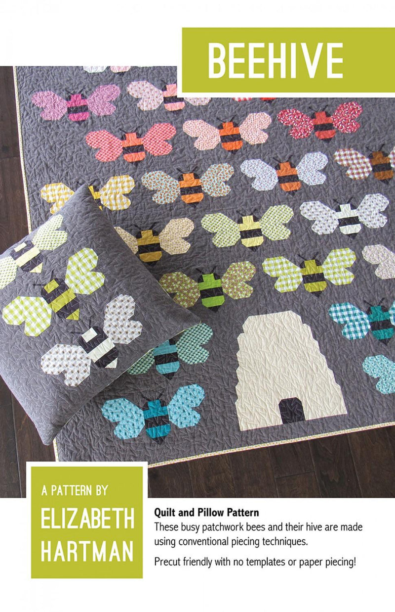 Beehive Quilt & Pillow Pattern - EH044