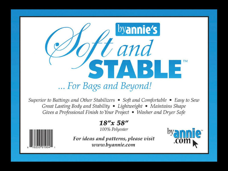 CHK Annie's Soft & Stable Black - PBASS1018 - Pellon and Fusibles