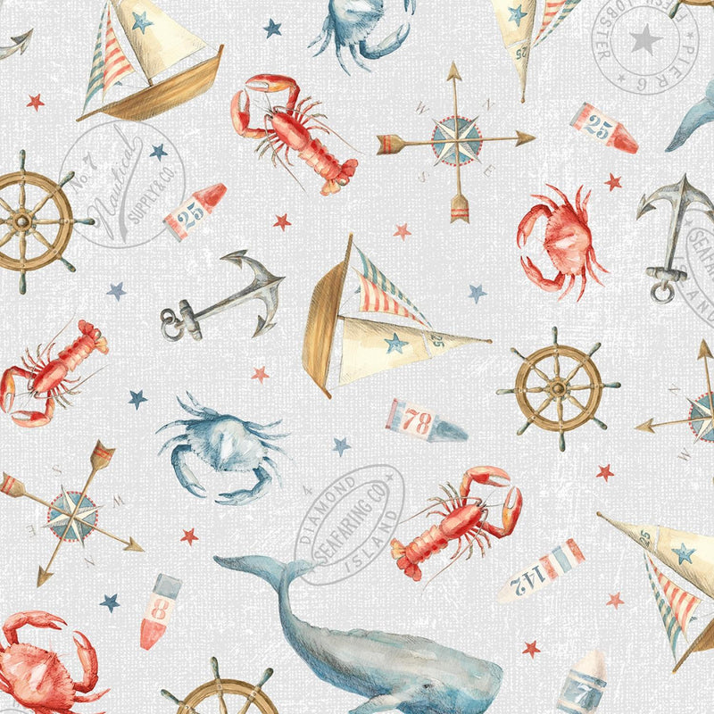 CHK At the Helm 89255-935 - Cotton Fabric