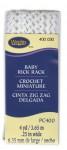 CHK Baby Rick Rack White - 117400-030