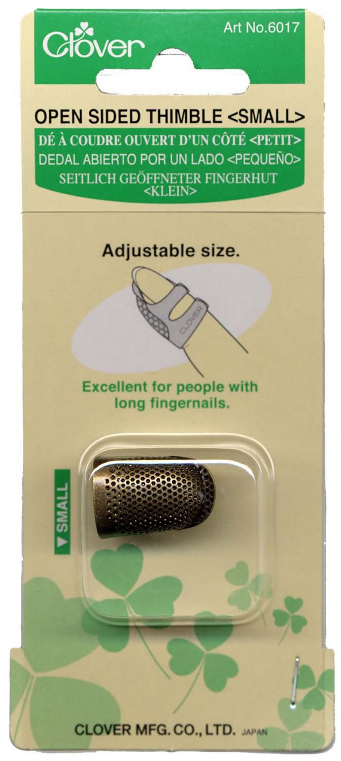 CHK Clover Open Sided Thimble Size Small - 6017CV