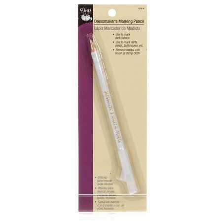 CHK Dritz Dressmaker's Marking Pencil White - 675-9
