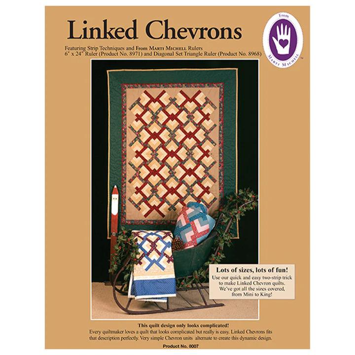 CHK Linked Chevrons Quilt Pattern - 8007