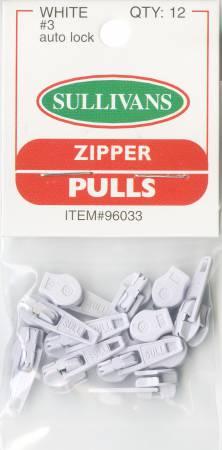 CHK Make-A-Zipper Pulls - White- 96033