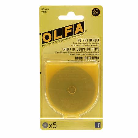 CHK Olfa Replacement Rotary Blade 60mm - RB60-5