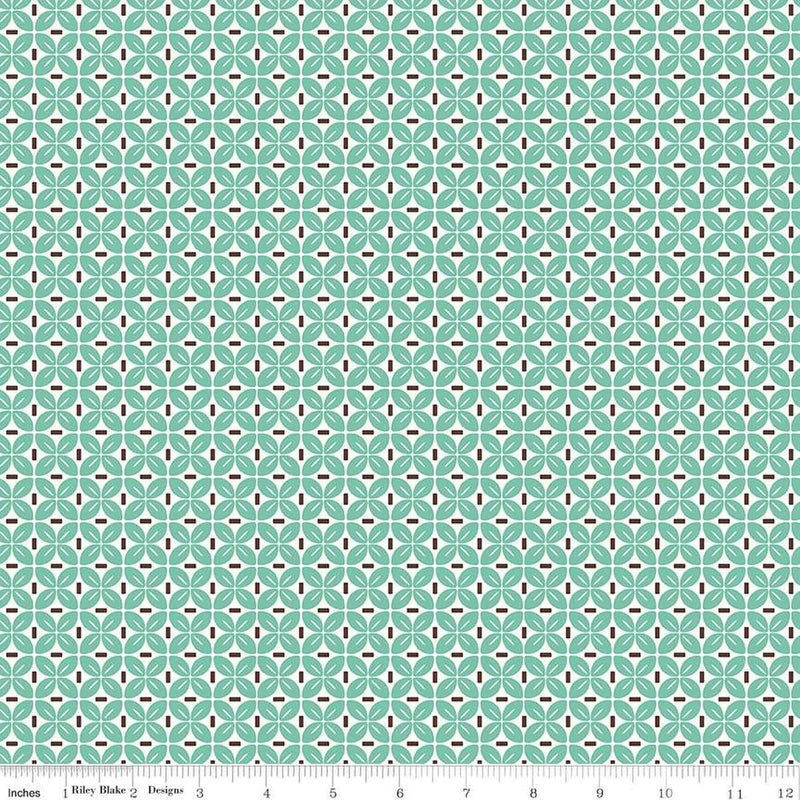 CWH Bee Vintage - C13075-SEAGLASS - Cotton Fabric