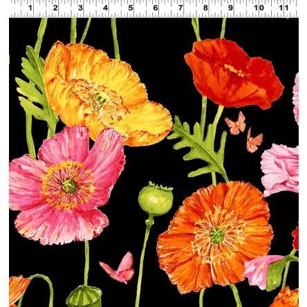 CWRK Poppy Garden Y2186-3 - Cotton Fabric