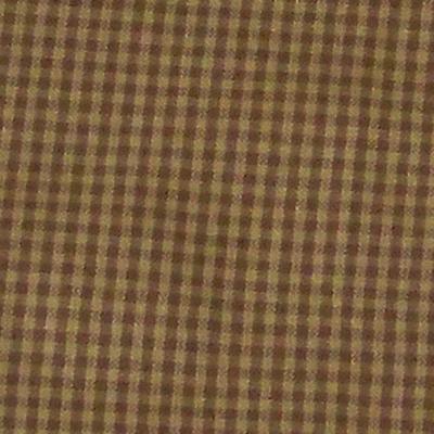 DRN Homespun Brown Minicheck H93  - Cotton Fabric