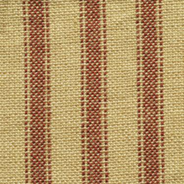 DRN Red/Tdye Ticking Homespun H36 - Cotton Fabric