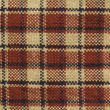 DRN Red/Tdye Tri-Color Homespun H35 - Cotton Fabric
