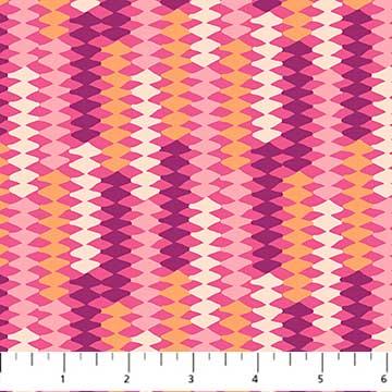 FIGO Mountain Meadow 90004-83 Purple - Cotton Fabric