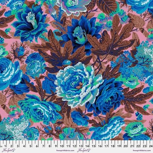 FS Kaffe Fassett Collective - Floral Burst PWPJ029.COOL - Cotton Fabri