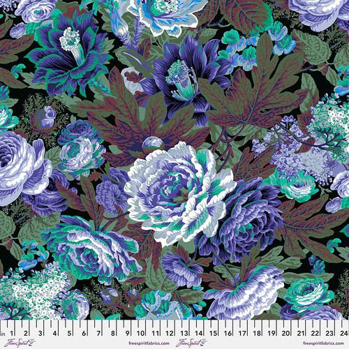 FS Kaffe Fassett Collective - Floral Burst PWPJ029.PURPLE - Cotton Fabric
