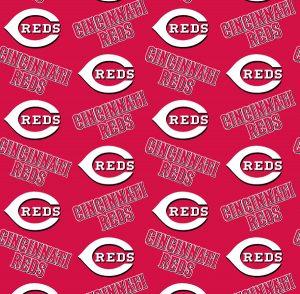 FT MLB Cincinnati Reds 58" - 6637-B - Cotton Fabric
