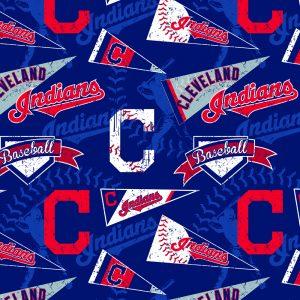 Fabric Traditions Atlanta Braves MLB Retro Cotton Fabric