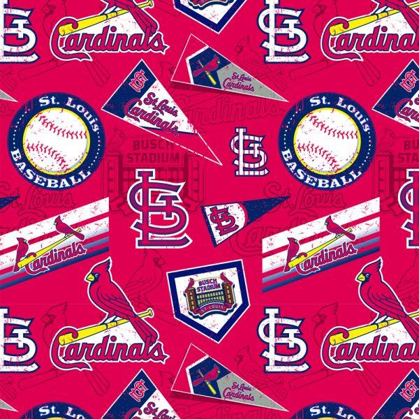 FT MLB St. Louis Cardinals 14433-B - Cotton Fabric