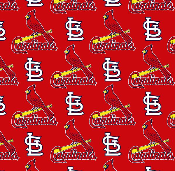FT MLB St. Louis Cardinals 6653-B - Cotton Fabric