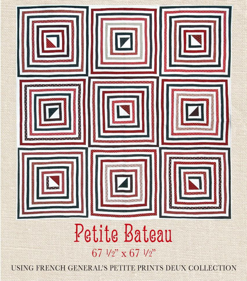 French General Petite Bateau Quilt Pattern - FG PPD02G