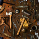 HFF Sun Up To Sundown T4890-342 Woody - Cotton Fabric