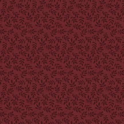 HG House on Summer Hill 2917-88 Red - Cotton Fabric