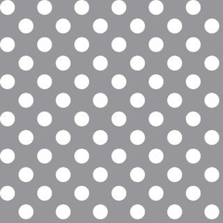 MAY Kimberbell Basics Dots - MAS8216-K Grey - Cotton Fabric