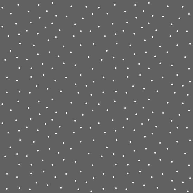 MAY Kimberbell Basics Tiny Dots - MAS8210-KW Grey/White - Cotton Fabric