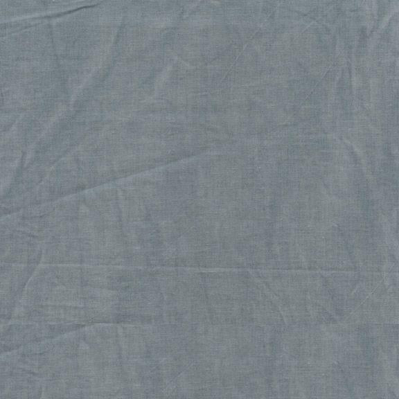 MB Aged Muslin WR87702-0165 Blue - Cotton Fabric