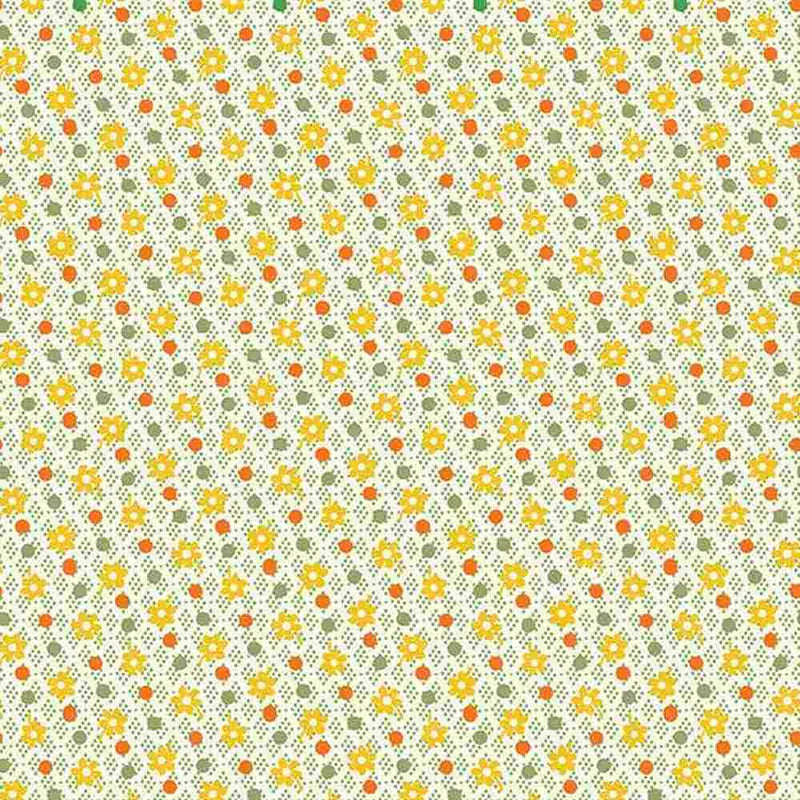 MB Aunt Grace Simply Charming R350257-YELLOW - Cotton Fabric