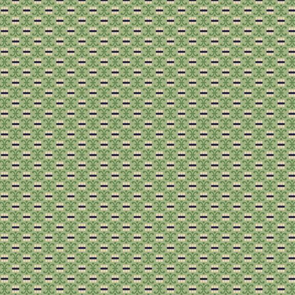 MB Blue Dahlia R22-0128-LT GREEN - Cotton Fabric